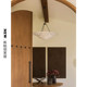 American-Style Vc French Living Room and Dining Room Plaster All-Copper Chandelier Designer Retro Atmosphere Villa Bedroom Wabi-Sabi Style Lamp