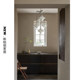 French-Style Vintage Art Deco Star Chandelier Dome Foyer Corridor Hallway Bedroom Staircase Duplex Living Room Lighting Fixtures