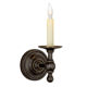 Vc1:1-Classic All-Copper American Retro Villa Guest Bedroom Bathroom Corridor Designer Candlestick Wall Lamp