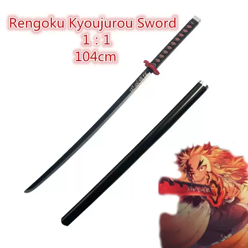 CM Demon Slayer Sword Weapon Rengoku Kyoujurou Cosplay