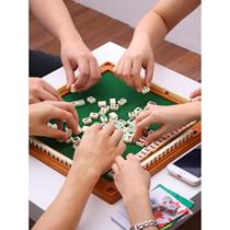 Douyin Portable Travel Train Plane Mini Mahjong Folding Storage Desktop Mini Pocket Sparrow Dormitory