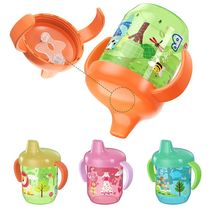 Cute Duckbill Cup Baby Learning Drinking Cup with Double Han