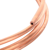 Longdai copper coil air conditioning soft copper tube soft copper tube capillary hollow small copper tube outer diameter 10mm * wall thickness 1