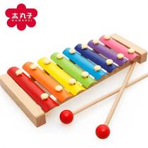 Music hand knocks on the piano scales for boys and girls interactive intelligence coordination training musical instruments male and female infant early education percussion