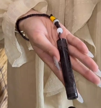 Lighter ancient traditional fire discount cute girl model creative outdoor charging retro old-fashioned sandalwood gift to boyfriend