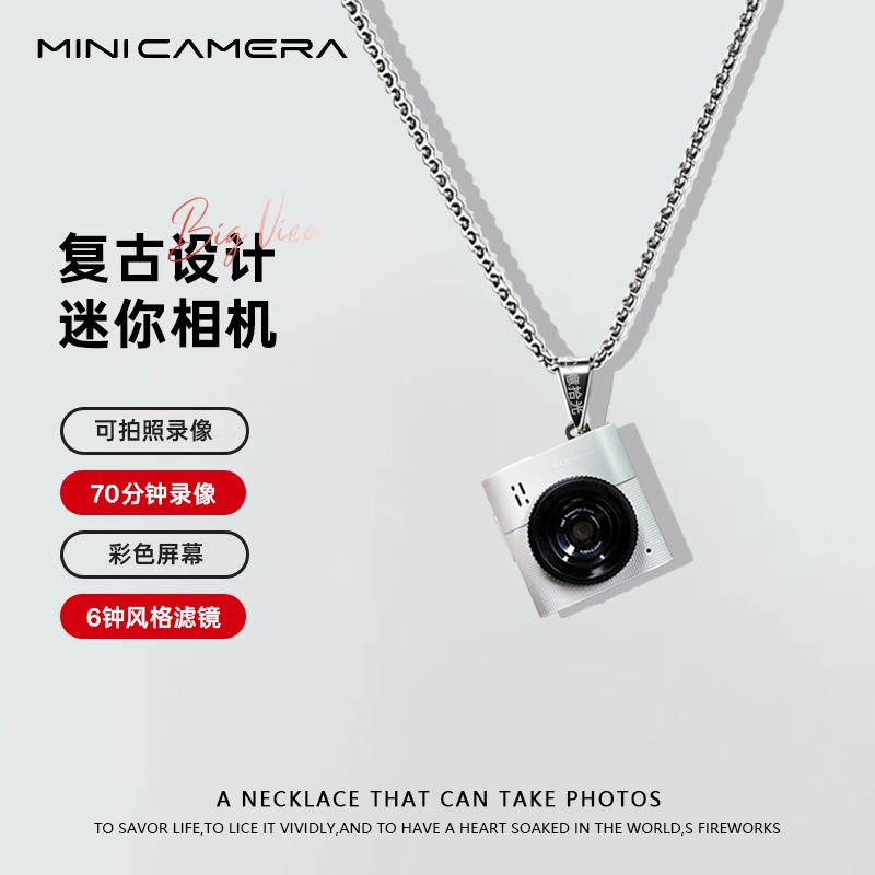 Mini Camera Student Party Campus Digital Camera Retro Ccd High-Definition Thumb Vlog Instant Camera Gift
