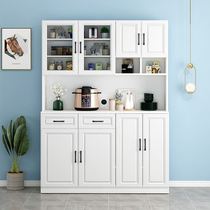 Sideboard modern simple one-piece wall high and low cabinet simple tea cabinet living room storage cabinet kitchen storage cabinet