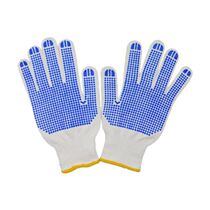 Sengkang polyester cotton PVC dispensing is more non-slip and wear-resistant finger encryption is comfortable breathable wearable and fits the logistics machine