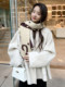 Double-Sided Wool Coat 2025 Autumn and Winter New Style Petite Scarf Collar Loose Silhouette High-End Wool Coat for Women