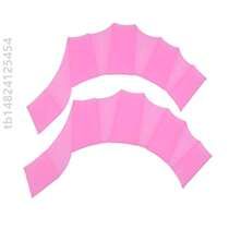 Half-palm swimming swimming flip-fin hand gloves equipment palm hand snorkeling silicone adult freestyle paddling hand Pu children