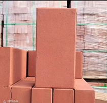 Clay fired brick cement permeable brick garden paving tile courtyard outdoor red square brick sidewalk clay brick