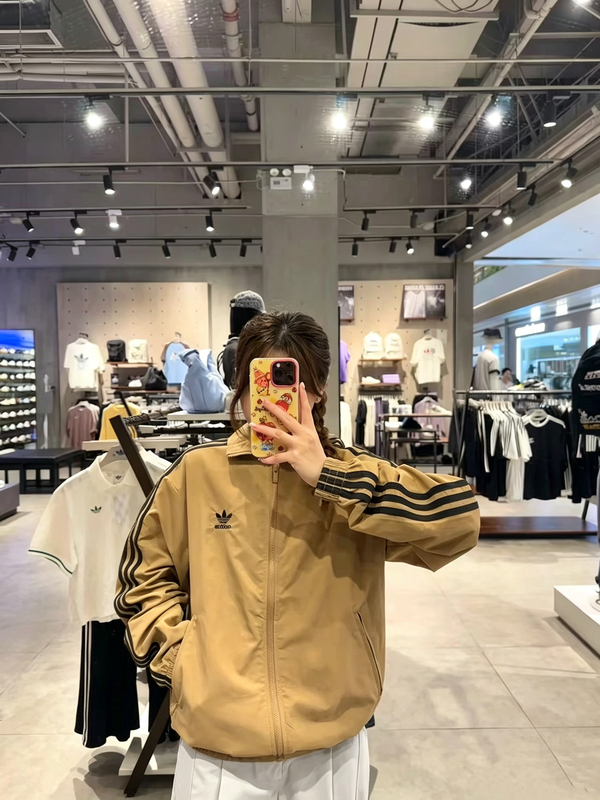 Adidas/Wang Hedi Same Style Stand Collar Sports Casual Three-Stripe Jacket Kb2466 Adidas/Wang Hedi Same Style Stand Collar Sports Casual Three-Stripe Jacket Kb2466