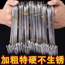 Roast duck thickened stainless steel pork bacon hook hook hanging meat sausage large solid pointed special sausage