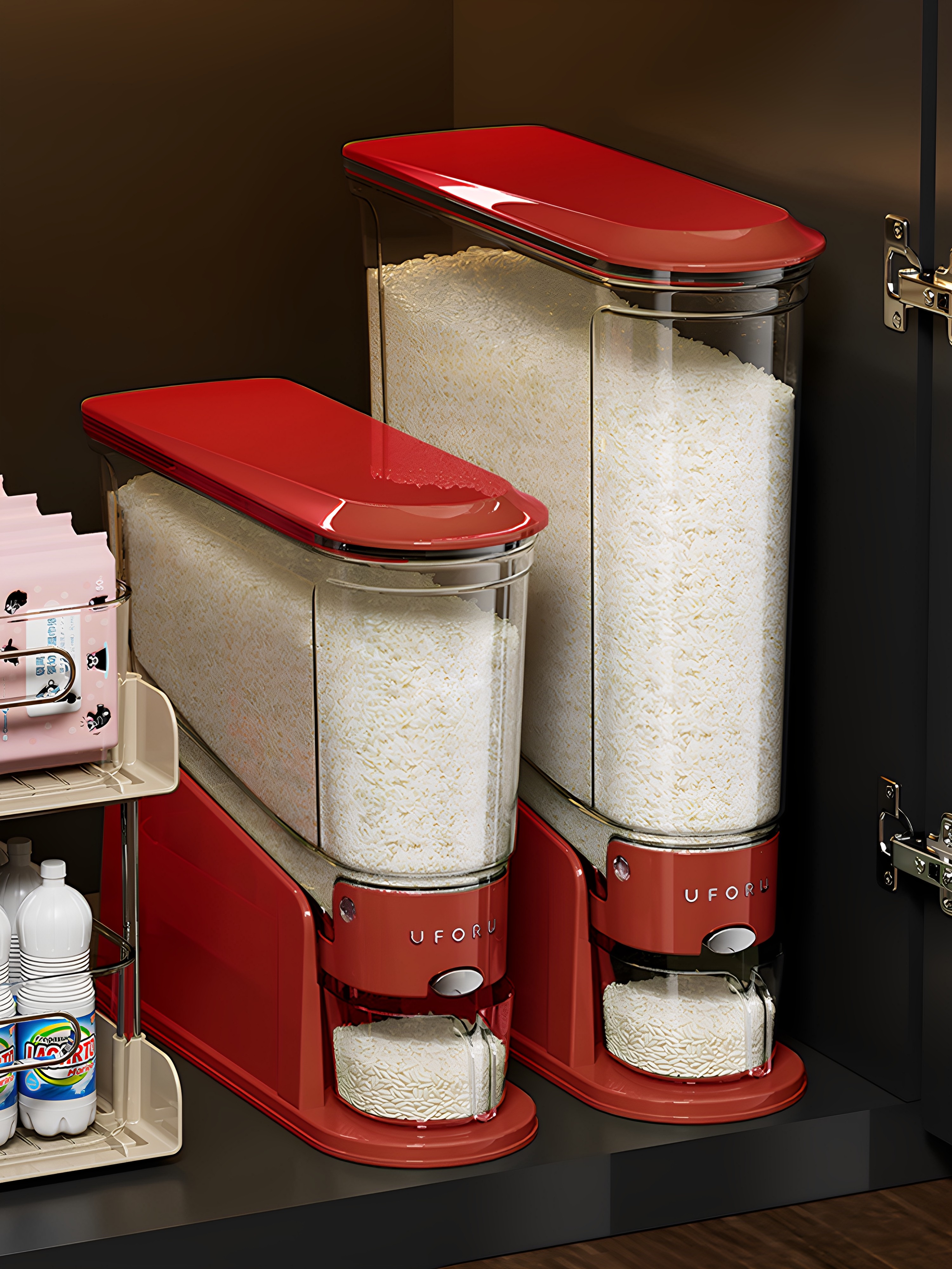 New Food-Grade Insect-Proof and Moisture-Proof Sealed Rice Storage Container for Storing Rice and Grains for Home Use