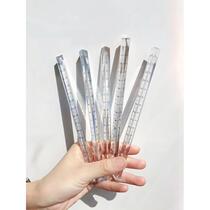 Can See The Rainbow Transparent Triangle Ruler Cute Multi-Fu