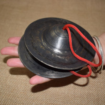 12 15 17 19 21 cm handmade bronze black cymbal imitation ancient black cymbal Beijing cymbal small cap cymbal hafnium hairpin