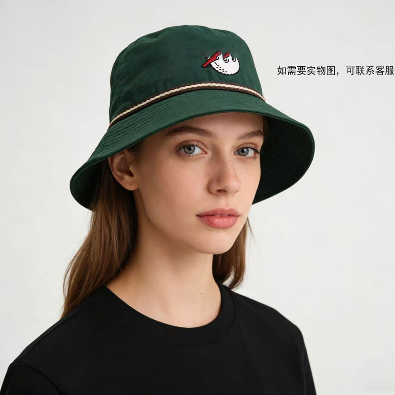 New Golf Hat for Men and Women, Sun Protection, Embroidered Logo, Sports, Outdoor, Casual, Versatile Fisherman Hat New Golf Hat for Men and Women, Sun Protection, Embroidered Logo, Sports, Outdoor, Casual, Versatile Fisherman Hat