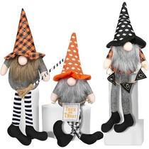 Halloween Gnomes Decoration 3pcs Witch Table Ornament