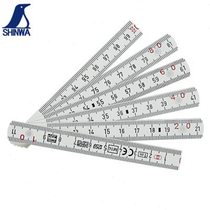 Japan imports affinity SHINWA woodworking folding ruler fiberglass insulated folding ruler plastic folding ruler 5