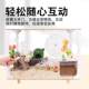 Storage Box Transformed into Hamster Cage, Hamster Golden Bear Cage, Acrylic Breeding Box, Foldable and Transformable Hamster Supplies