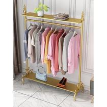 Simple coat rack clothing display display shelf womens coat rack floor-standing bedroom simple clothing bag rack home