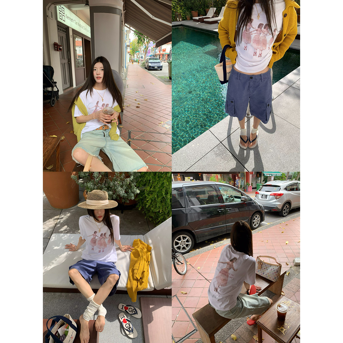 Балетная фея свободная футболка с весенним принтом