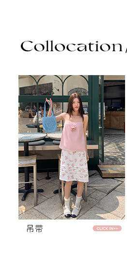 牙套大汪【Тайный сад】Нежная юбка из шифона с цветочным принтом, завязками по бокам и эластичным поясом со складками