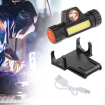 Headlight for Welding Helmet with Mount USB Charging