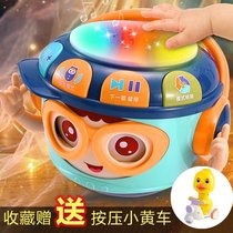 Tumbler hand clapping a drum baby toy for more than 6 months Puzzle Early Teach 0-1-Year-Old Baby Beat Beat Drum Music 3