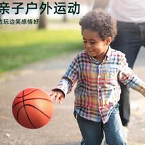 Childrens elastic small leather ball baby racket ball football basketball kindergarten baby special No. 35 outdoor ball toy
