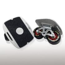 Aluminum alloy drift board for adults and children fifth and sixth generation large board four-wheel split skateboard shock-absorbing road board