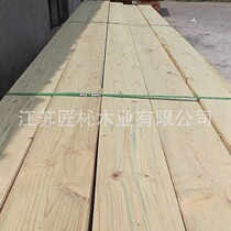 Port manufacturers directly supply Canadian hemlock boards hemlock anti-corrosion wood hemlock construction wood square and cylinder fixed processing