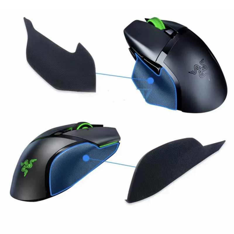 Suitable for Razer Basilisk Ultimate Edition/V2/Speed Edition X Mouse Side Skirt Replacement Stickers Suitable for Razer Basilisk Ultimate Edition/V2/Speed Edition X Mouse Side Skirt Replacement Stickers