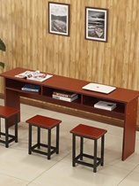 Student desks and chairs double drawer desks cram school tutoring board type simple modern desks and chairs