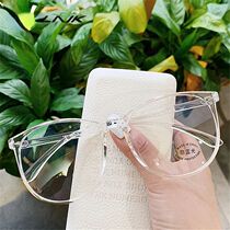 Transparent Computer Glasses Frame Women Men Anti Blue Light
