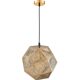Nordic Minimalist Modern Creative Coffee Shop Bar Single-Head Restaurant Bar Counter Dining Room Clothing Store Pendant Light Multi-Faceted Ball Lamp