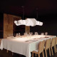 Italian Living Room Chandelier Foscarinijamaica Post-Modern Light Luxury Long Bar Counter Designer Dining Room Lamp
