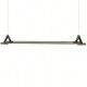 Designer Linear Pendant Light Modern Dining Room Bar Island Hotel Front Desk Minimalist Line Coffee Shop Lighting