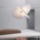 Nordic Creative Personality Living Room Modern Chandelier Designer Restaurant Homestay Duplex Building Designer Silk Fabric Lamp