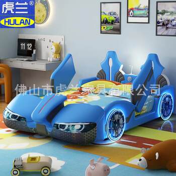 Children's bed car bed children's car lathe sports car bed racing bed boy single bed 1.2 meters double bed 1.8 meters