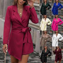 New Autumn long sleeve fashion suit style dress suit style dress