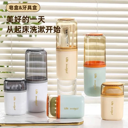 Travel Portable Soap Box with Lid, Drainage, Small Sealed Soap Box for Student Dormitory, Business Trip, Travel