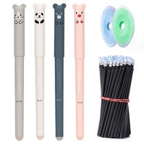 0 35mm Home Use Solid Gel Pen Cartoon Animals Erasable