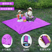 Outdoor picnic mat thickened waterproof outing camping portable cushion moisture-proof mat spring outing beach foldable mat