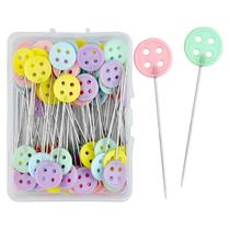 100 50Pcs Patchwork Pins Dressmaking Pins Sewing Embroidery