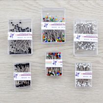 New Portable 100PCS Set DIY Round Pearl Head Pins Mixed Colo