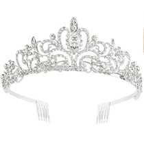 Manufacturer supplies bridal jewelry headwear princess stage car show accessories alloy inlaid rhinestone large crown phoenix crown king