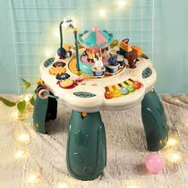 Baby Toys 6 months Baby Early education Puzzle Puzzle 0-1-Year-Old Hexahedron Childrens Hand Clapping Drum Beat Drum Polyhedron 3