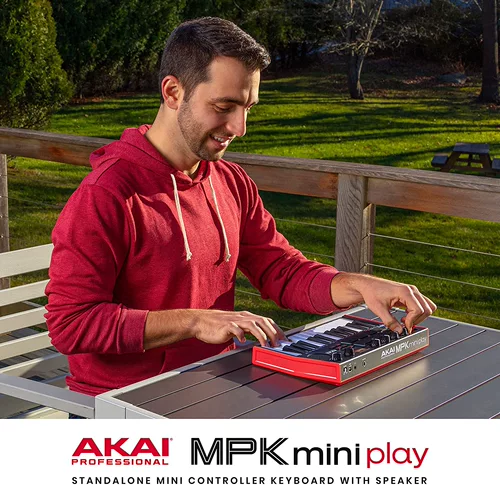 Официальные прямые продажи ｜ Yajia akai Mpk Mini Play Mk3 Portable 25 клавиатура поставляется с источником звука батареи