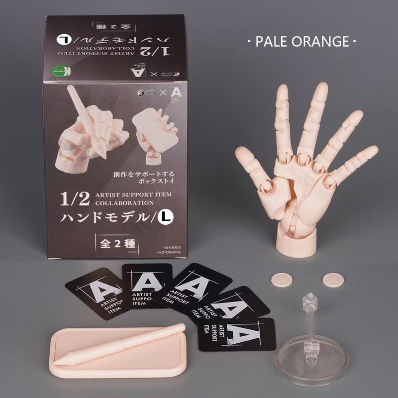 So-Ta Miniature 1/2 Jointed Hand Model Gashapon Palm Shf Body Model Drawing Sketching Standard Hand Model